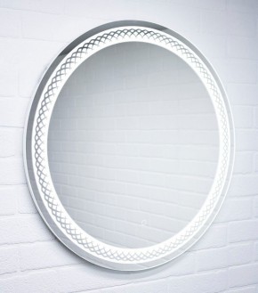 Зеркало Прая 700х700 с подсветкой Домино (GL7048Z) в Елабуге - elabuga.ok-mebel.com | фото 3